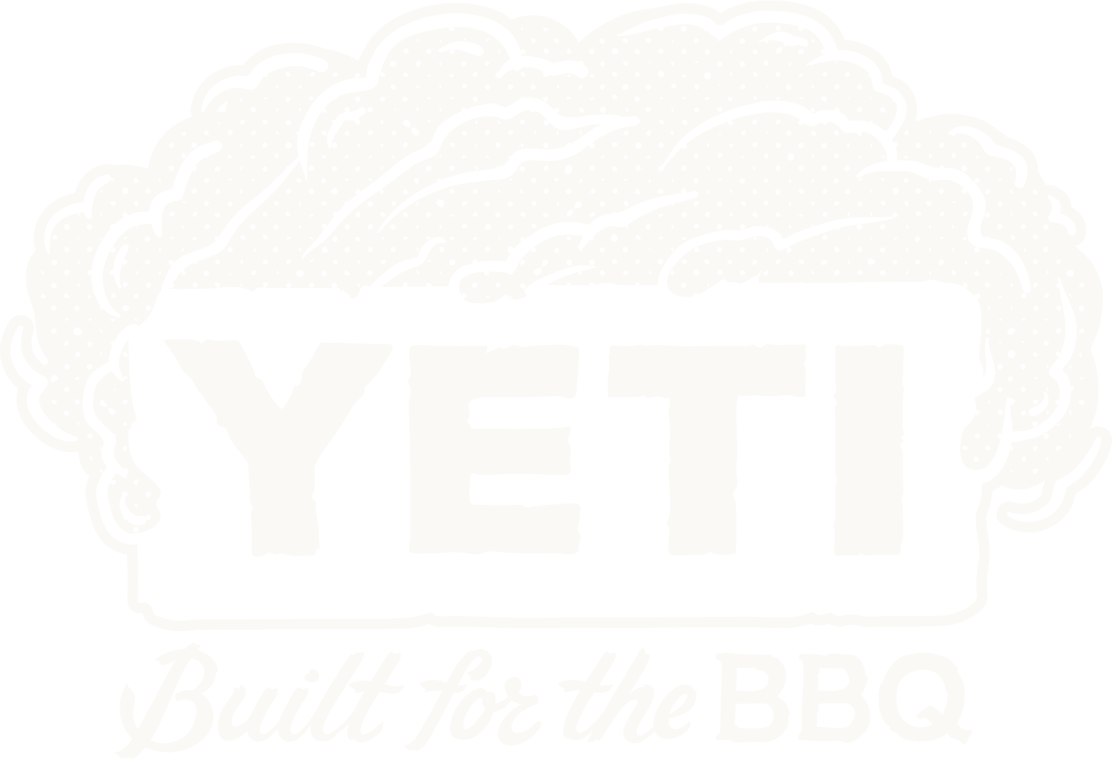 Yeti | Built for the BBQ logo