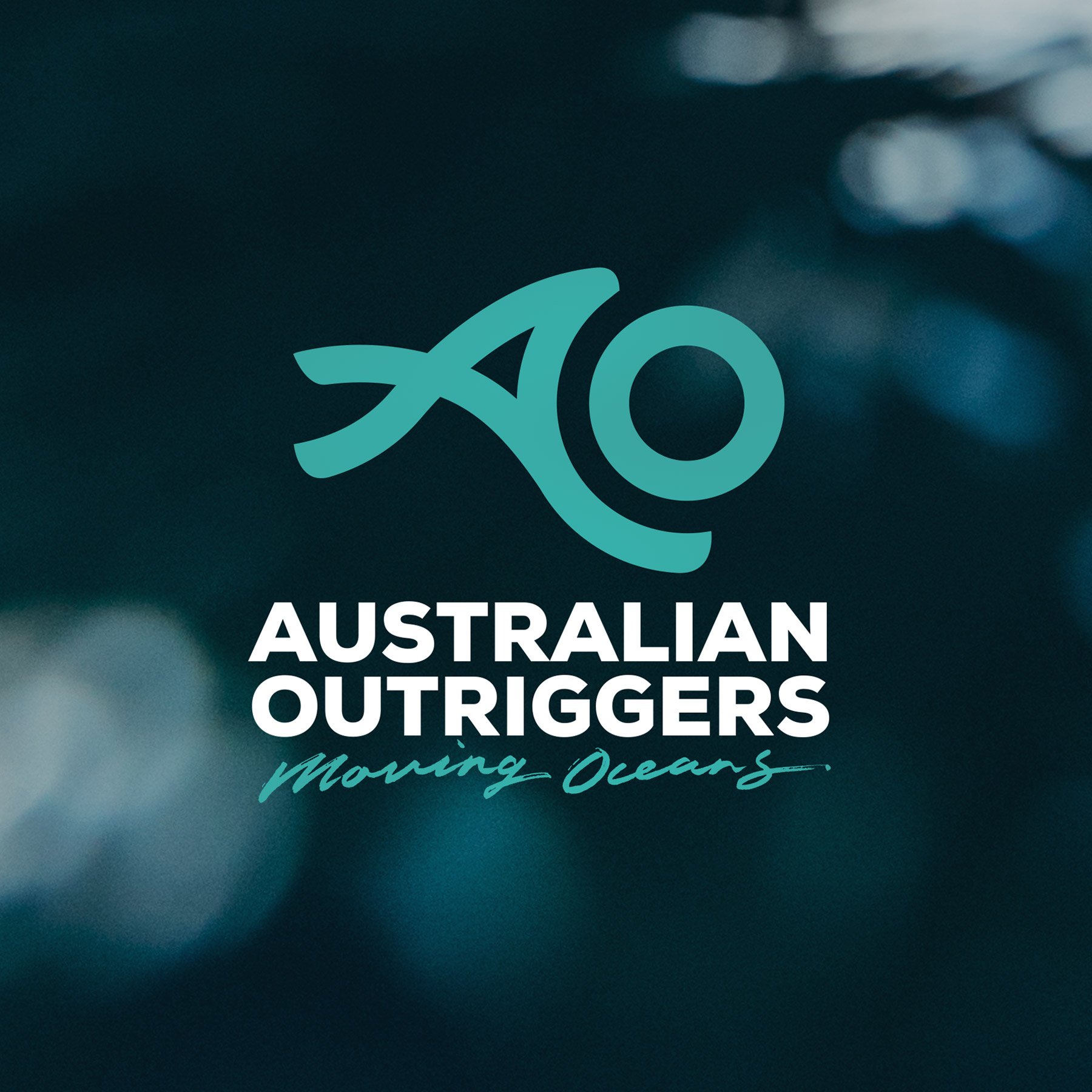 Australian Outriggers | Stacked Logo