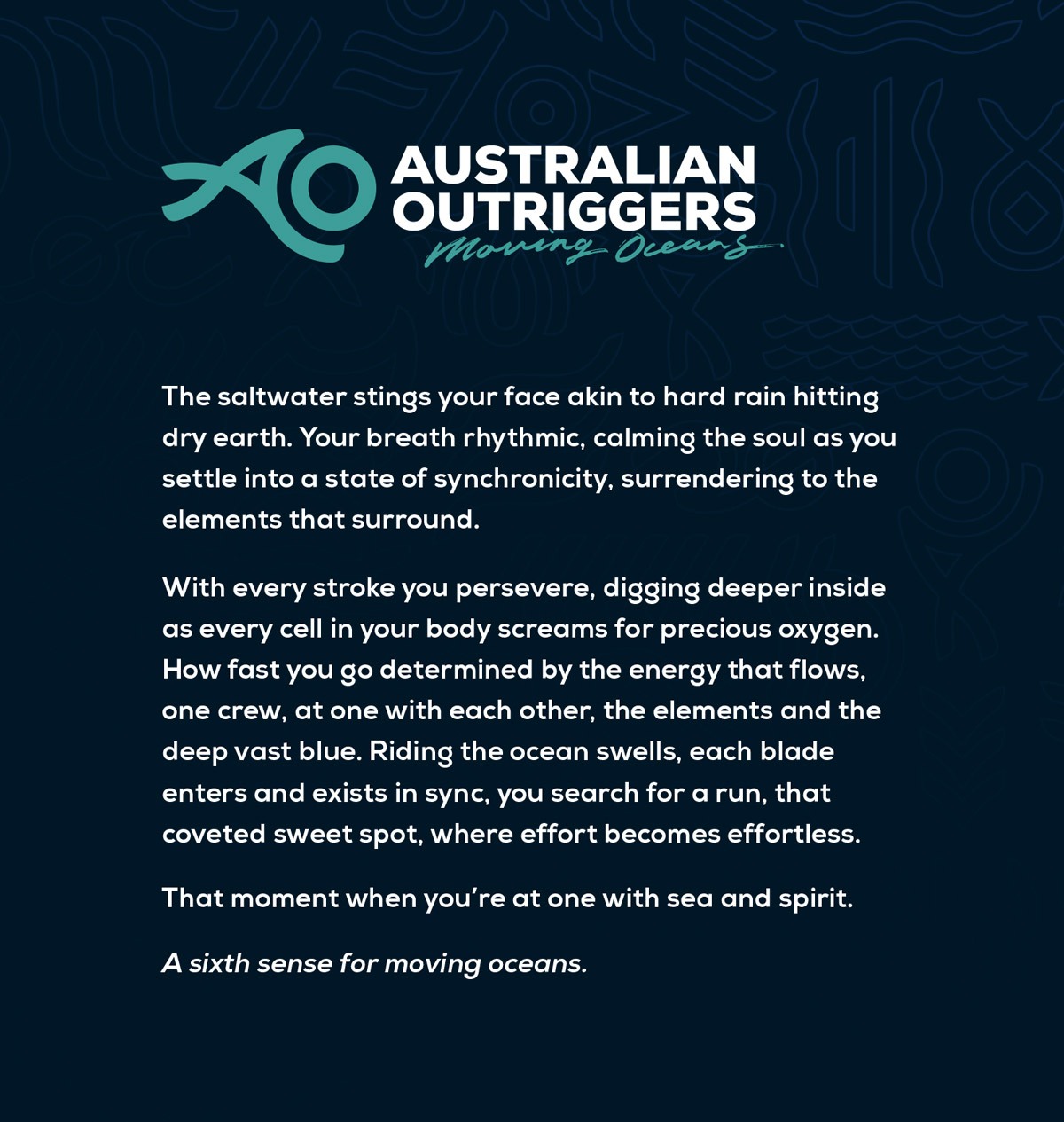 Australian Outriggers | Brand Stories