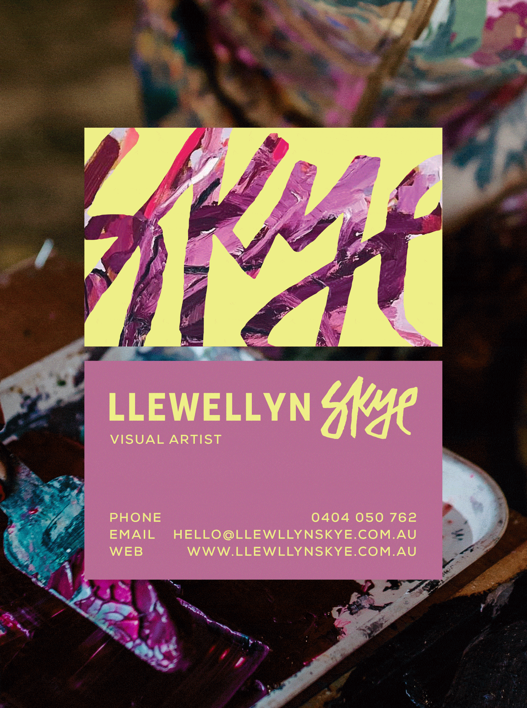 Llewellyn Skye Branding | Business Cards